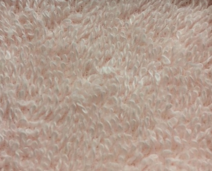 Ткань махровая светлый персик
