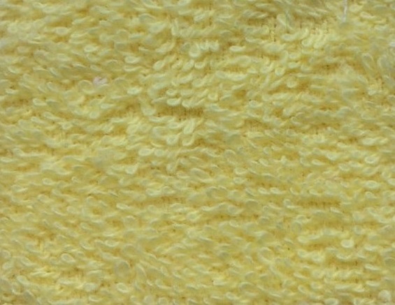 Махровая ткань желтая